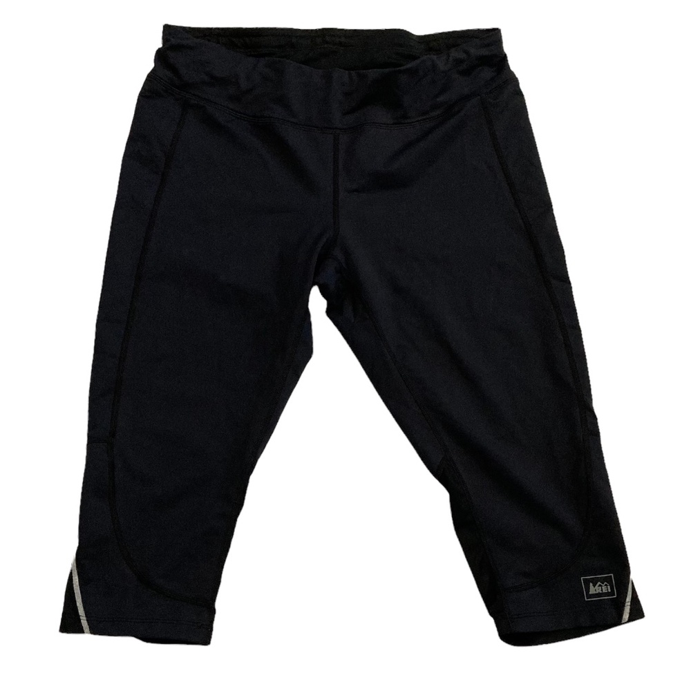 REI Running Pants Capri Black Medium Women's